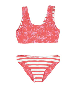 Island Hopper Reversible Bikini - Sugar Coral