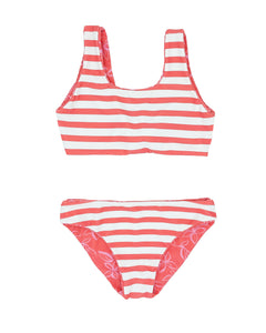 Island Hopper Reversible Bikini - Sugar Coral