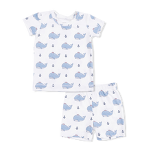 Load image into Gallery viewer, Bubbly Sailor Whales Blue - Loungewear Short Set