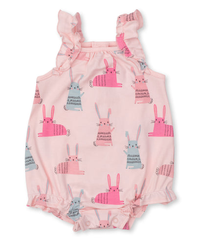 Honey Bunny Bubble PRT - Multi Pink