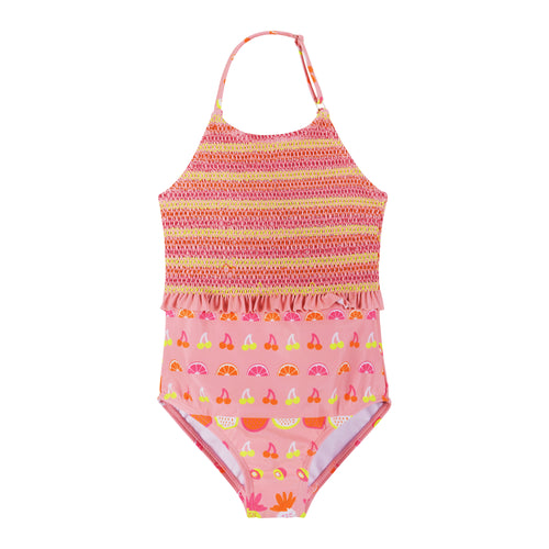 Pink Fruit One pc Swimsuit