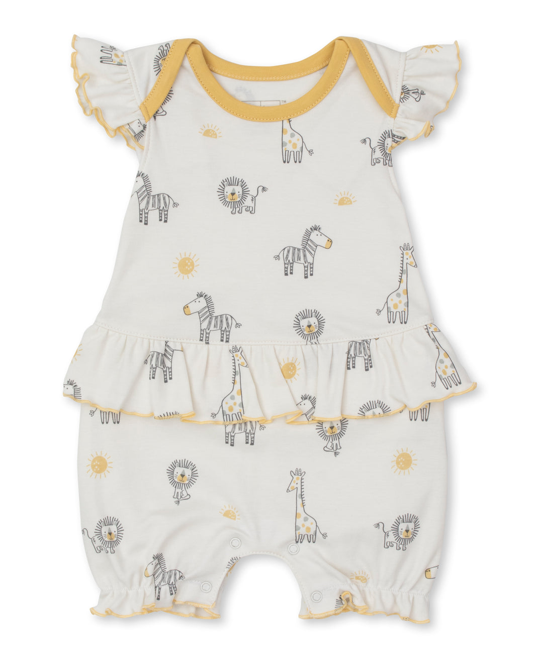 Safari Sunshine Short Playsuit PRT - Multi