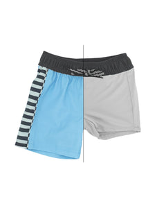 Double Check Baby Volley Trunk - Crystal Blue