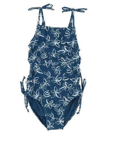 Seaside One-piece Swimsuit - Navy