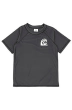 Load image into Gallery viewer, In The Barrel Baby S/s Rashguard - Charcoal
