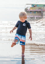 Load image into Gallery viewer, In The Barrel Baby S/s Rashguard - Charcoal