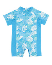 Load image into Gallery viewer, Beach Daze S/s Baby Rashsuit - Blue Grotto