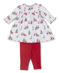 Santa's Sleigh Dress Set Mix - Multi