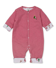 Load image into Gallery viewer, Santa's Sleigh Reversible Playsuit - Multi