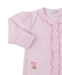 Hole in One Footie STR- Pink