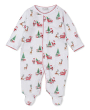 Load image into Gallery viewer, Santa's Sleigh Footie PRT - Multi