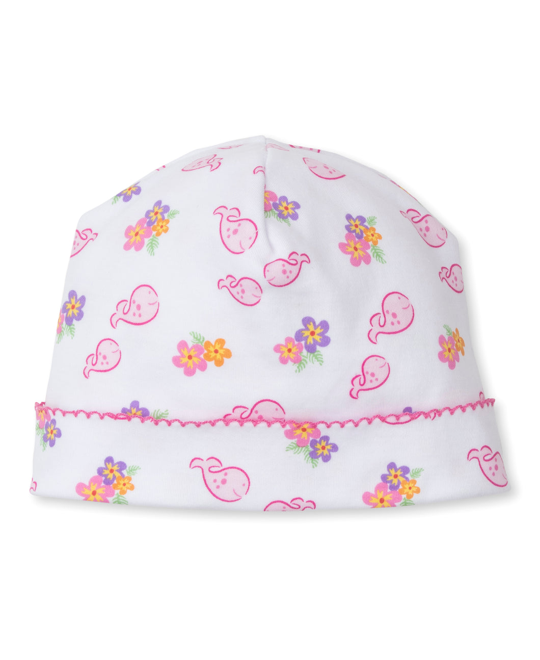 Aloha Whales Hat PRT - Multi Pink