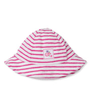 Load image into Gallery viewer, Aloha Whales Terry Sunhat STR - Fuchsia