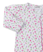 Load image into Gallery viewer, Tulip Festival Footie w/ Zip PRT - Multi
