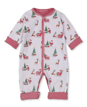 Load image into Gallery viewer, Santa's Sleigh Reversible Playsuit - Multi