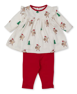 Santa Bear Dress Set Mix - Multi
