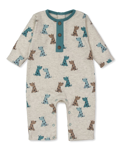 Puppy Walk Playsuit PRT - Multi
