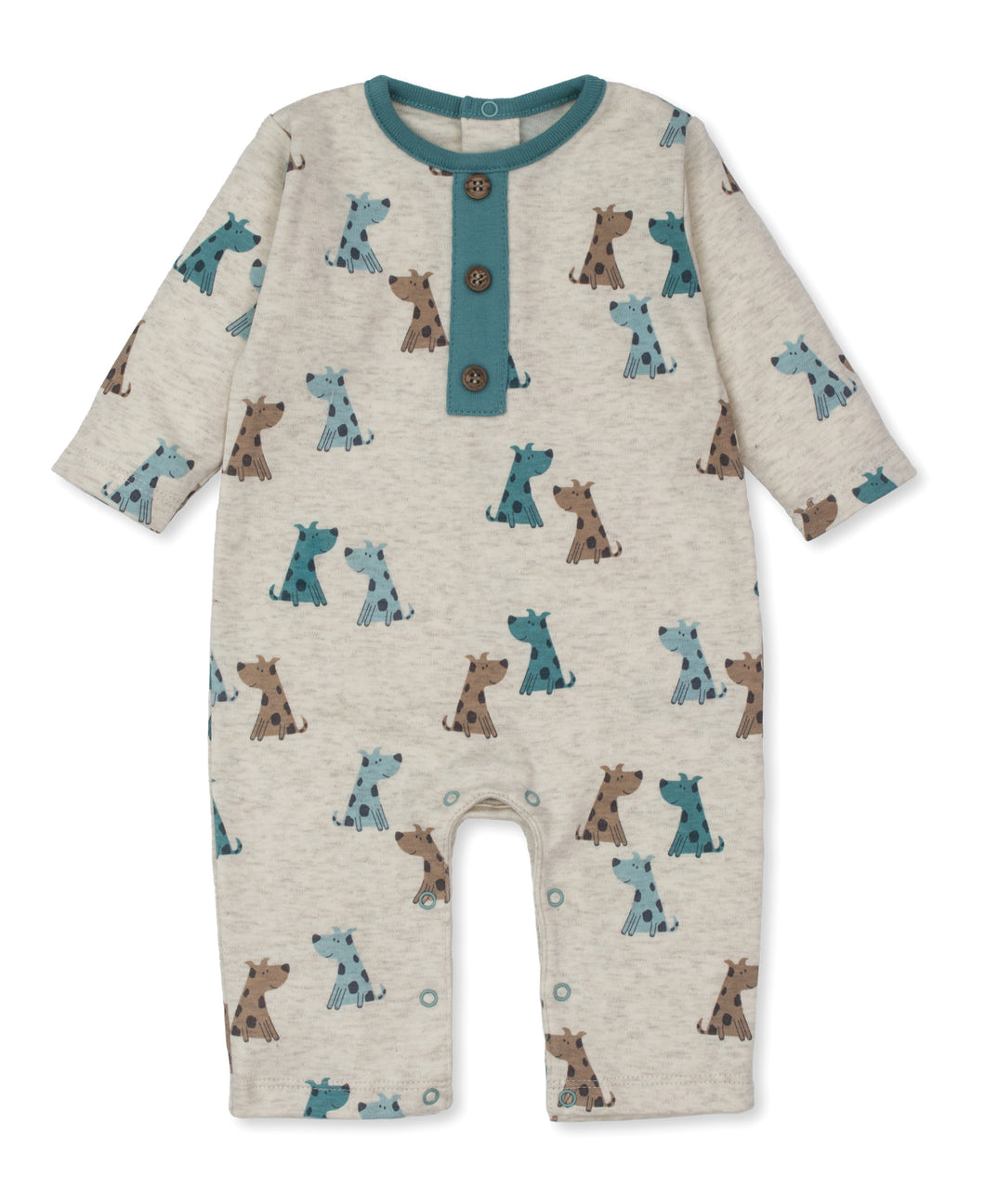 Puppy Walk Playsuit PRT - Multi