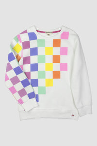 Ruby Sweatshirt - Checkerboard