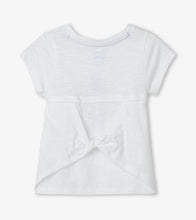 Load image into Gallery viewer, Nautical Anchor Tie Back Tee - White