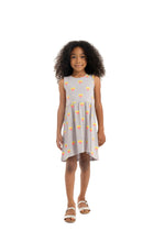 Load image into Gallery viewer, Naxios Dress - Rainbow Hearts -Speckled Grey Heather