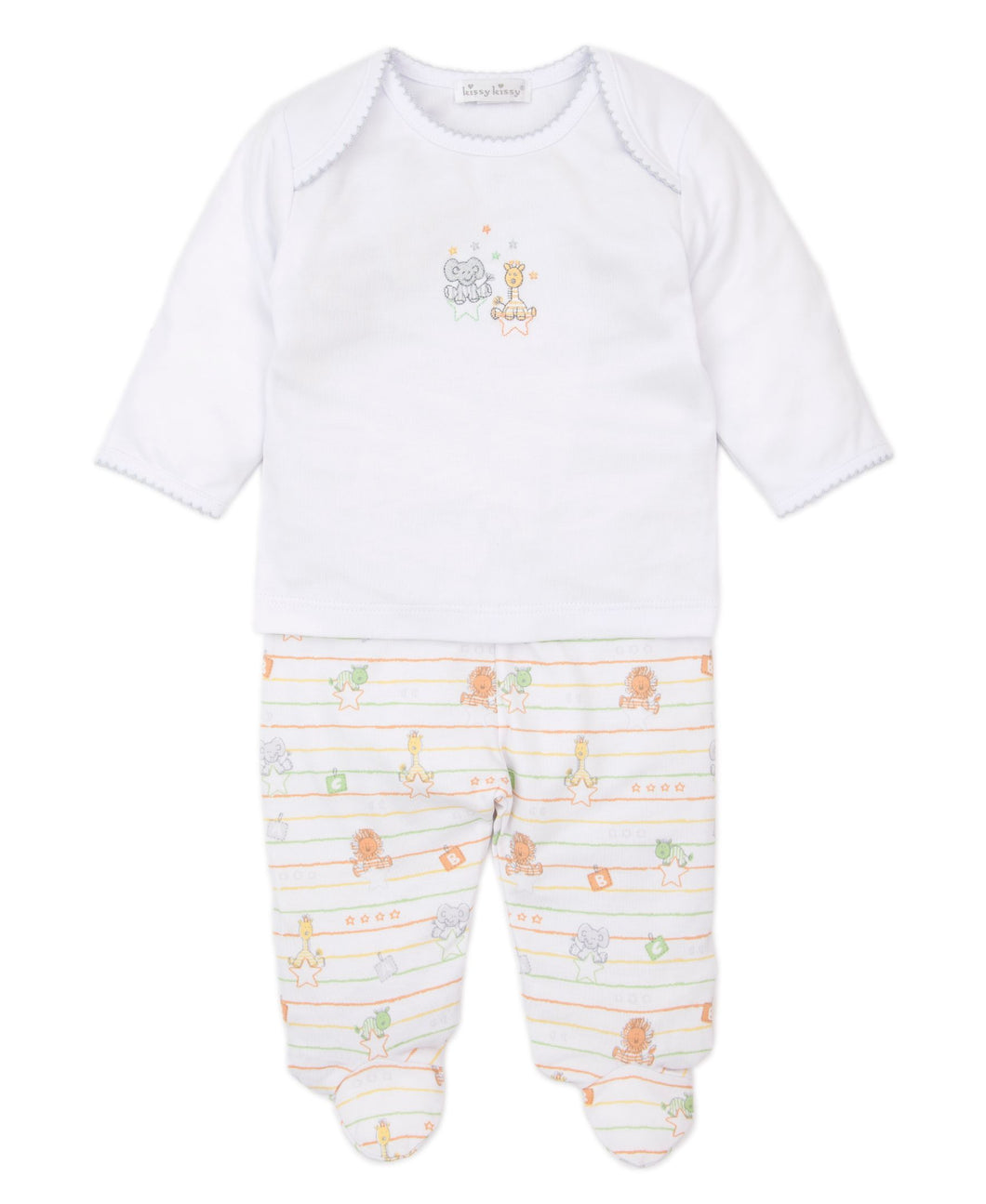 Jungle Jesters Footed Pant Set Mix - Multi