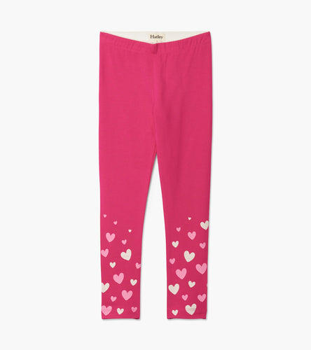 Heart Cluster Leggings - Cabaret