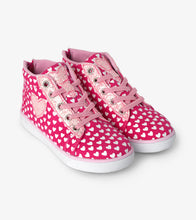 Load image into Gallery viewer, Lots Of Hearts High Top Sneakers - Pink