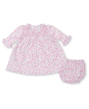 Load image into Gallery viewer, Les Petits Jardins Dress Set PRT - Fuchsia