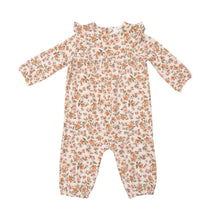 Load image into Gallery viewer, Autumn Days Romper W/Ruffle Sleeve