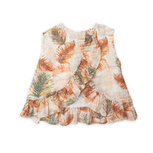 Load image into Gallery viewer, Palm Leaves / Multi Ruffle Back Top &amp; Bloomer