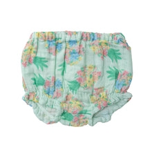 Load image into Gallery viewer, Pretty Pineapples/Blue Crossover  Ruffle Back Top &amp; Bloomer