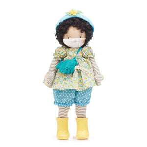 Phoebe Pretty Girl Doll with Face Mask
