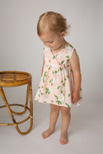 Load image into Gallery viewer, Magnolias Faux Kimono Dress And Diaper Cover