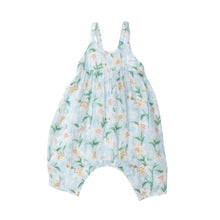 Load image into Gallery viewer, Lilly / Blue Tie Back Romper