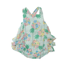 Load image into Gallery viewer, Pretty Pineapples/Blue Ruffle Bubble