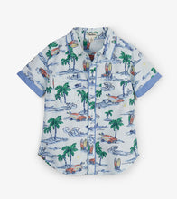 Load image into Gallery viewer, Hawaiian Tropics Short Sleeve Button Down Shirt
