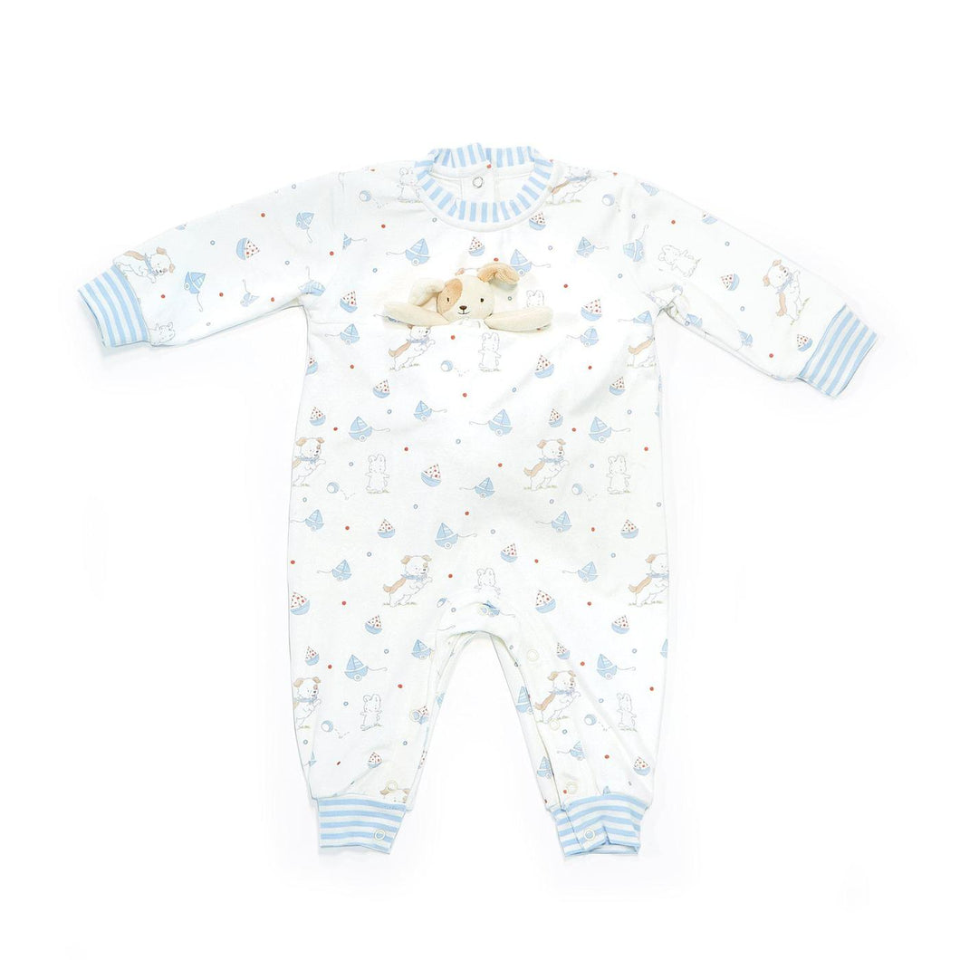 Skipit and Bud Playsuit with Binkie