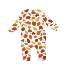 Load image into Gallery viewer, Fall Leaves Romper Multi