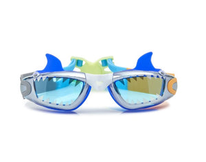 Jawsome Swim Goggles in Small Bite Blue