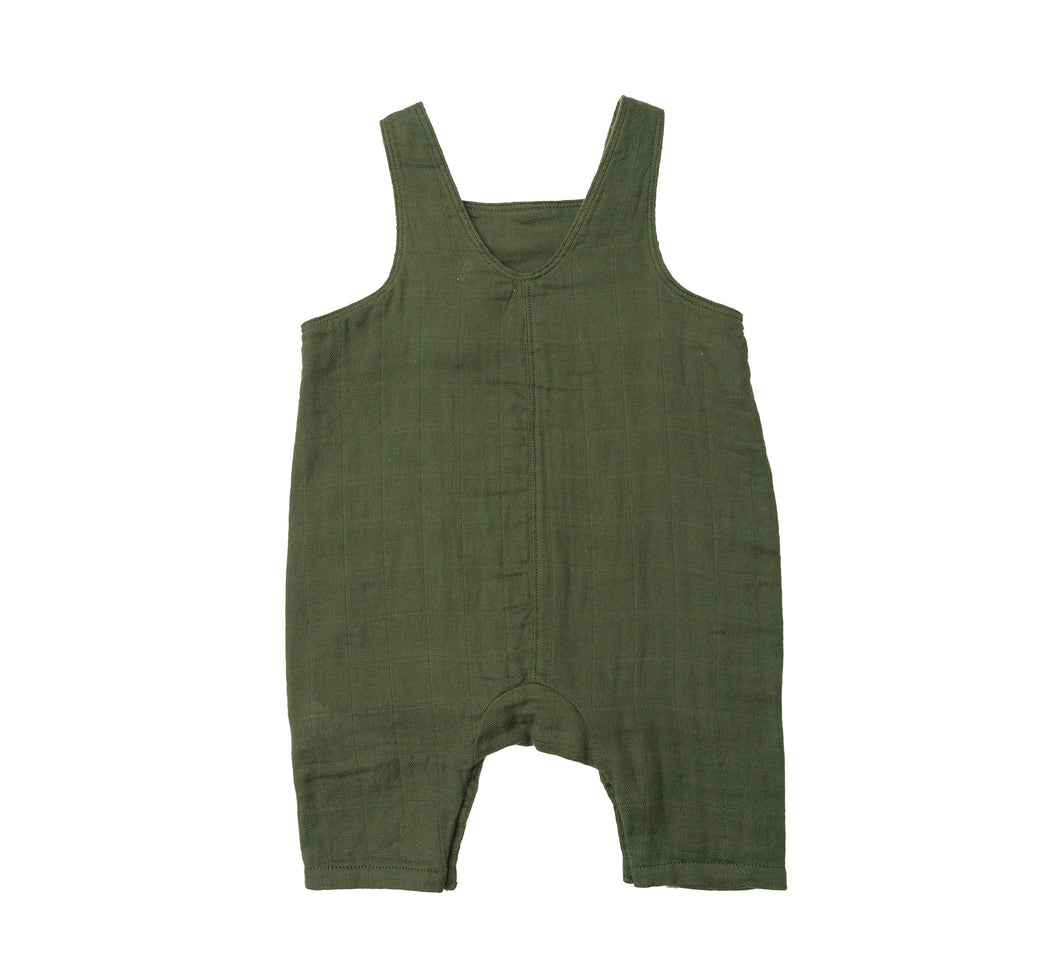 Muslin Chive Overalls