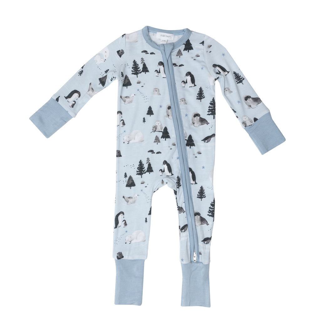 Arctic Animals 2 Way Zipper Romper