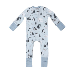 Arctic Animals 2 Way Zipper Romper