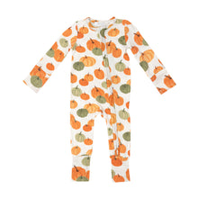 Load image into Gallery viewer, Pumpkin 2 Way Zipper Romper