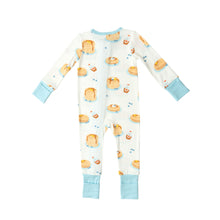Load image into Gallery viewer, Pancakes Multi 2 Way Zipper Romper
