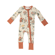 Load image into Gallery viewer, Garden Floral 2 Way Ruffle Zipper  Romper