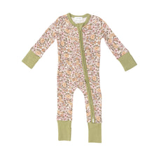 Load image into Gallery viewer, Good Day 2 Way Ruffle Zipper  Romper
