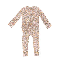 Load image into Gallery viewer, Good Day 2 Way Ruffle Zipper  Romper