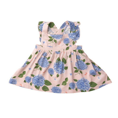Hydrangea Bamboo Pinafore Top &  Bloomer