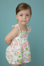 Load image into Gallery viewer, Cherry Blossom Pinafore Top And Bloomer